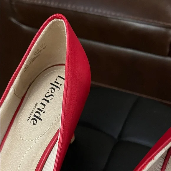 Life Stride Women's Bold Red Heels - Picture 6 of 6